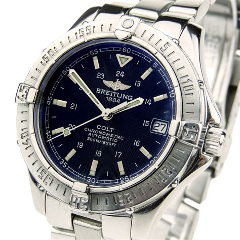 breitling colt automatic a17350 review|Breitling colt automatic price.